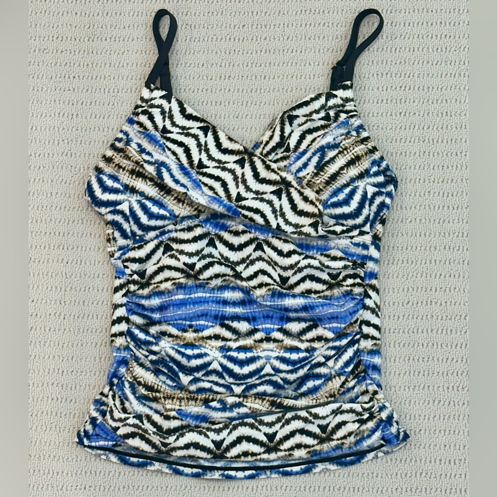 La Blanca Animal Instinct Swim Tankini Top